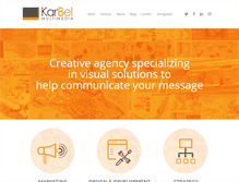 Tablet Screenshot of karbelmultimedia.com